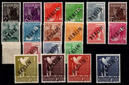 Berlin 1-20 postfrisch 50 Pf. geprüft Schlegel BPP #ON690