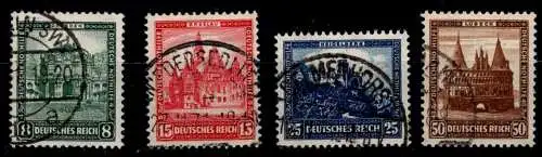 Deutsches Reich 459-462 gestempelt #NX976