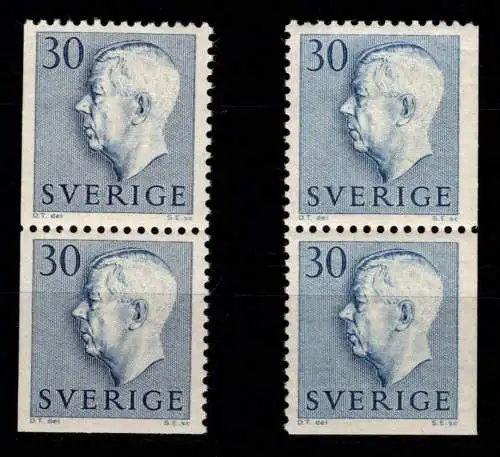Schweden 427 Elu, Eru, Dl, Dr postfrisch #OI546