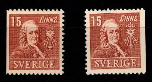 Schweden 273 Dl + Dr postfrisch #OI529