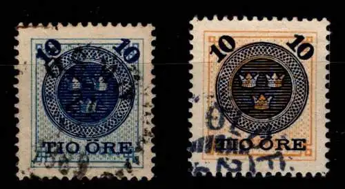 Schweden 39 - 40 gestempelt #OI501