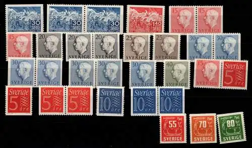 Schweden Jahrgang 1957 ex 421-433 postfrisch #OI618