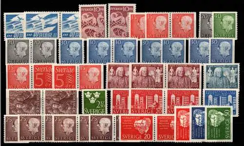 Schweden Jahrgang 1961 ex 467-484 postfrisch #OI622
