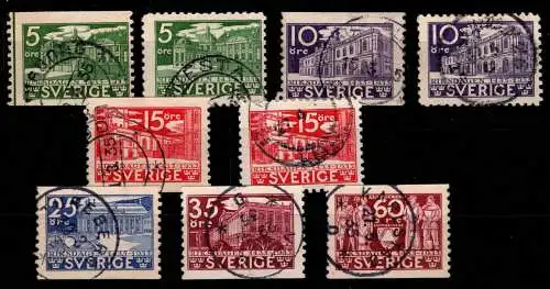 Schweden 221-226 gestempelt #OI525