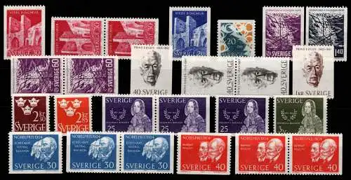 Schweden Jahrgang 1965 mit 514-543 postfrisch #OI626