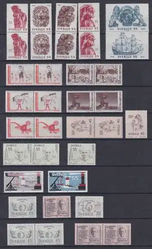 Schweden Jahrgang 1969 mit 627-664 postfrisch #OI630