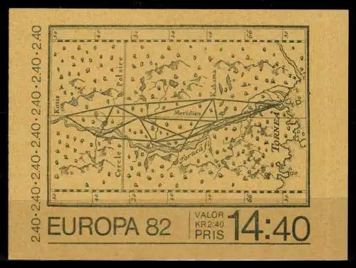 Schweden 1188 D MH postfrisch #Oi676