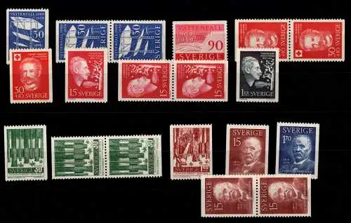 Schweden Jahrgang 1959 mit 446-454 postfrisch #OI620
