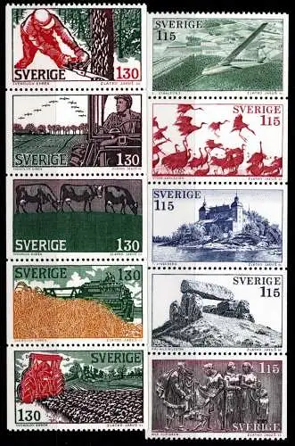 Schweden H-Bl. 95, 99 postfrisch #Oi697