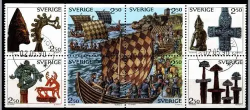 Schweden H-Blatt 176 gestempelt #Oi762