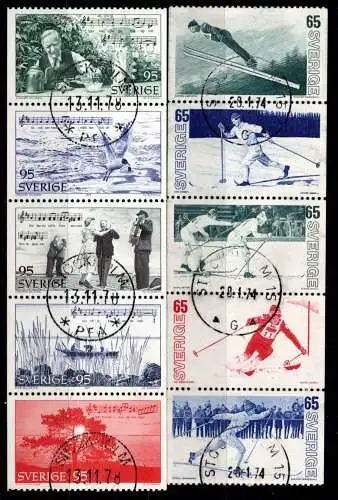 Schweden H-Blatt 71 und 88 gestempelt #Oi758