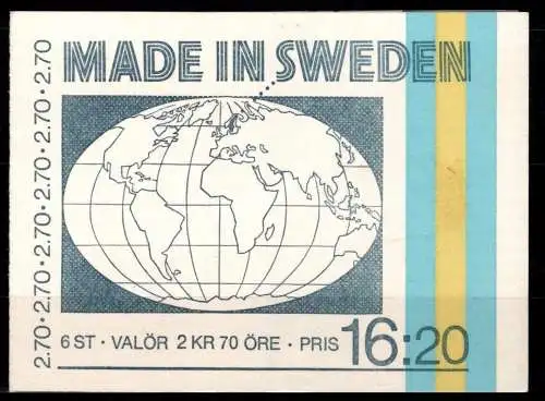 Schweden MH 100 gestempelt #Oi785