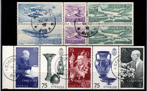 Schweden H-Blatt 61 und 65 gestempelt #Oi748