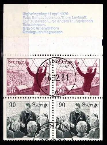 Schweden H-Blatt 93 gestempelt #Oi744