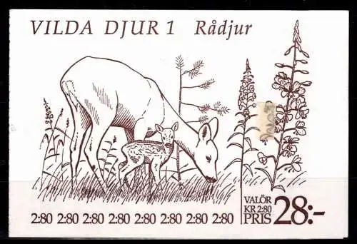 Schweden H-Blatt 194 gestempelt #Oi749