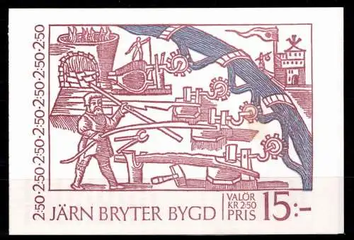 Schweden H-Blatt 189 gestempelt #Oi747