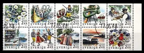 Schweden H-Blatt 158 gestempelt #Oi771