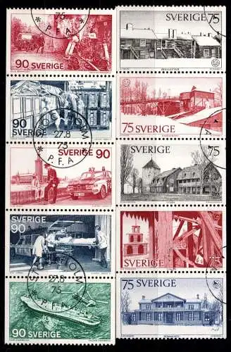 Schweden H-Blatt 77 und 78 gestempelt #Oi754