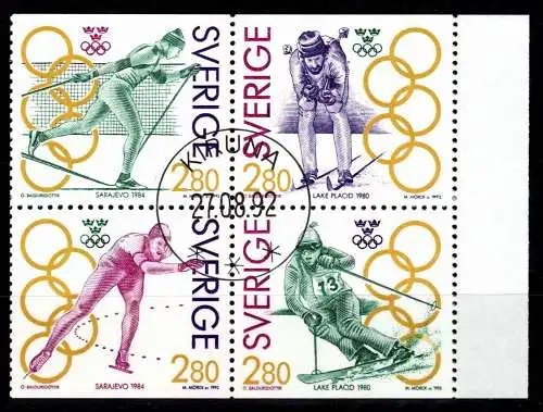 Schweden H-Blatt 195 gestempelt #ON013