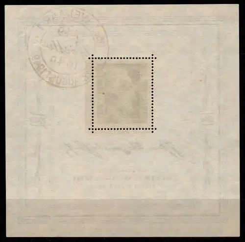 SBZ Block 6 gestempelt mit Sonderstempel #OH645