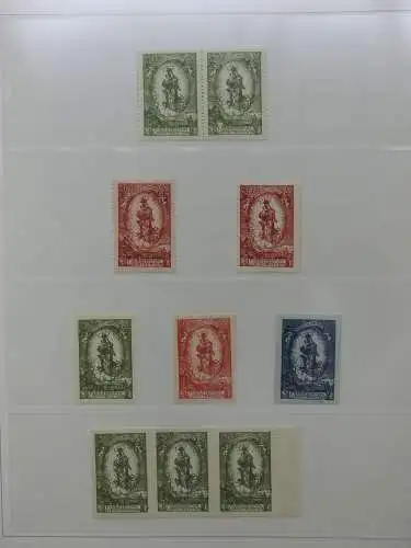 Liechtenstein sauber ** Sammlung 1912-2015, über 8000 € in 4 Safe-Alben #LZ812