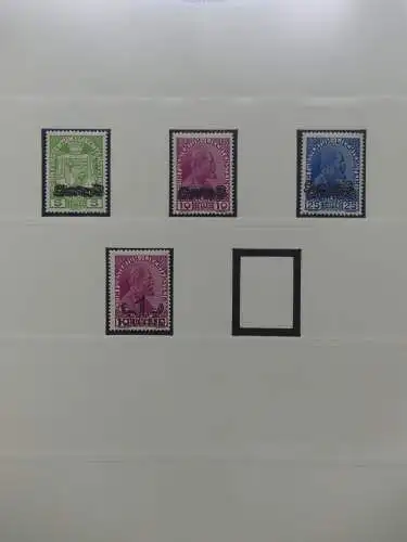 Liechtenstein sauber ** Sammlung 1912-2015, über 8000 € in 4 Safe-Alben #LZ812