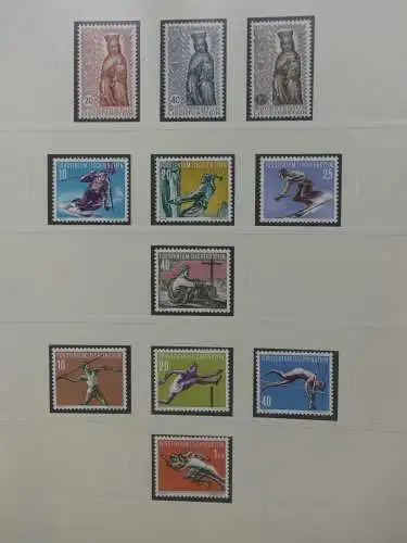 Liechtenstein sauber ** Sammlung 1912-2015, über 8000 € in 4 Safe-Alben #LZ812