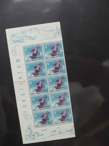 Liechtenstein sauber ** Sammlung 1912-2015, über 8000 € in 4 Safe-Alben #LZ812