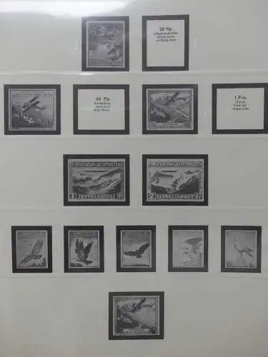 Liechtenstein sauber ** Sammlung 1912-2015, über 8000 € in 4 Safe-Alben #LZ812