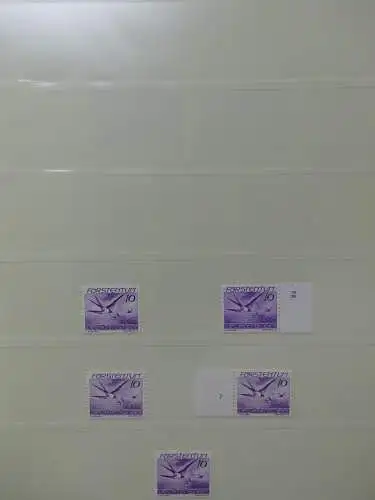 Liechtenstein sauber ** Sammlung 1912-2015, über 8000 € in 4 Safe-Alben #LZ812