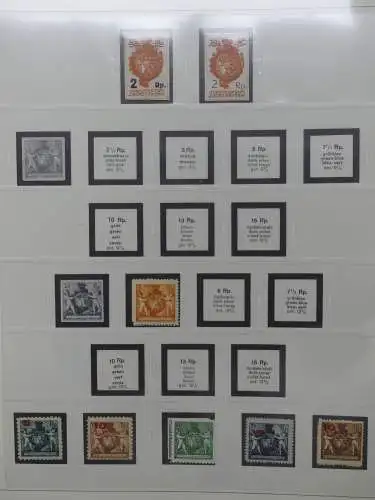 Liechtenstein sauber ** Sammlung 1912-2015, über 8000 € in 4 Safe-Alben #LZ812