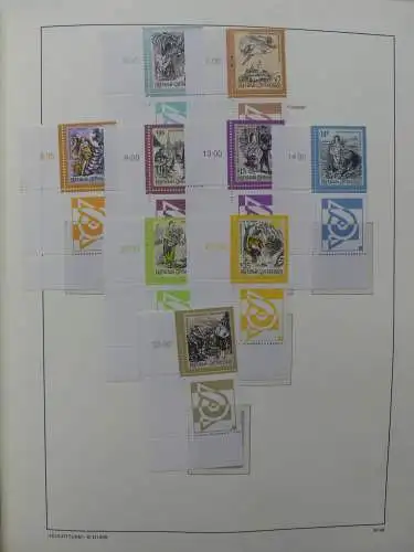 Österreich 1995-2005, mit 200 € Nominale im Leuchtturm Vordruck #LZ845