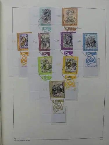 Österreich 1995-2005, mit 200 € Nominale im Leuchtturm Vordruck #LZ845