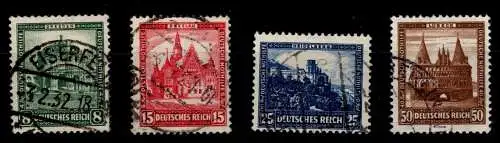 Deutsches Reich 459-462 gestempelt #OK751