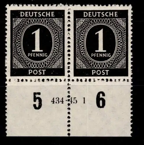 Alliierte Besetzung 911 HAN postfrisch H 434.45 1 #OO505