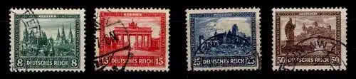 Deutsches Reich 450-453 gestempelt #OK754