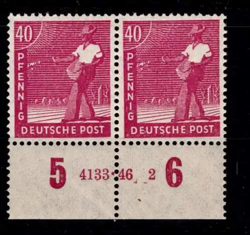 Alliierte Besetzung 954 HAN postfrisch H 4133.46 2, leicht vorgefaltet #OO492