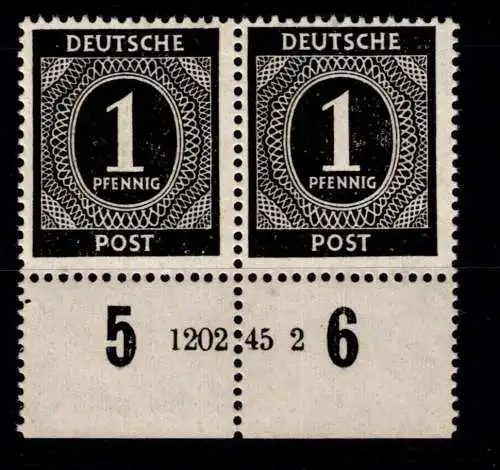 Alliierte Besetzung 911 HAN postfrisch H 1202.45 2 #OO508