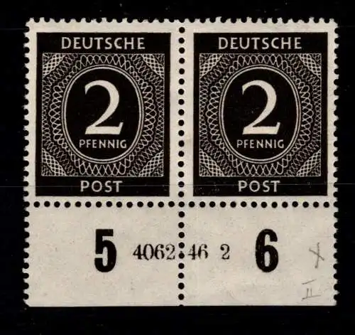Alliierte Besetzung 912 HAN postfrisch H 4062.46 2 #OO512