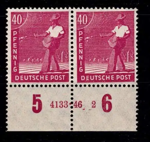 Alliierte Besetzung 954 HAN postfrisch H 4133.46 2, leicht vorgefaltet #OO491