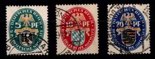 Deutsches Reich 375-377 gestempelt #OK760