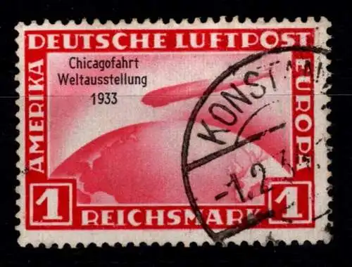 Deutsches Reich 496 gestempelt geprüft Schlegel, repariert #OK776