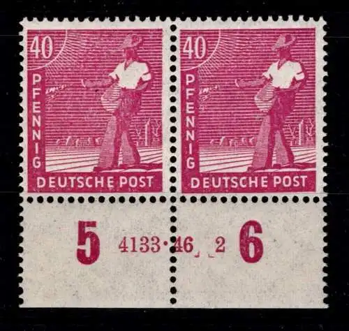 Alliierte Besetzung 954 HAN postfrisch H 4133.46 2, leicht vorgefaltet #OO490