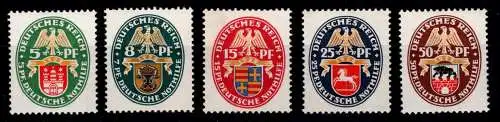 Deutsches Reich 425-429 postfrisch #OK796