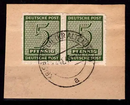 SBZ 116 GX postfrisch im Paar geprüft Ströh BPP #OO518