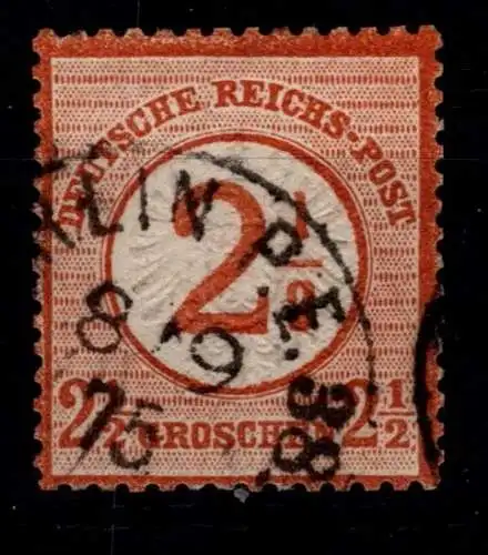 Deutsches Reich 29 gestempelt geprüft Jäschke BPP, leichte Mängel #OO472