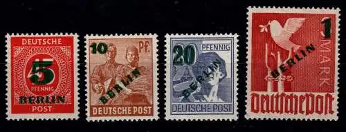 Berlin 64-67 postfrisch Attest Schlegel BPP #OO485