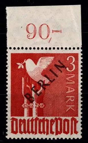 Berlin 19 P OR ndgz postfrisch geprüft Schlegel BPP , leicht vorgefaltet #OO547