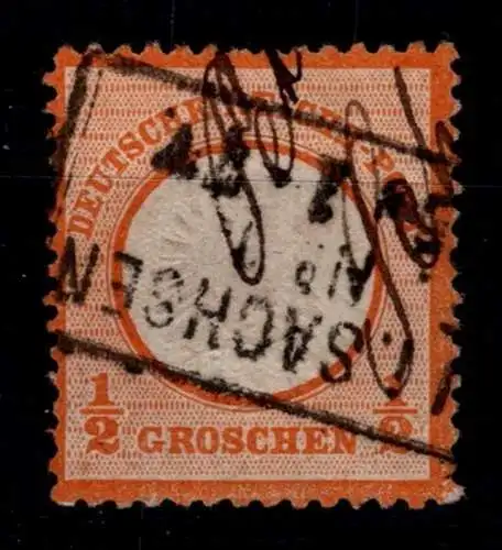 Deutsches Reich 18 gestempelt geprüft Jäschke BPP, Mängel #OO475