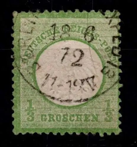 Deutsches Reich 2 a gestempelt tiefst geprüft Hennies BPP #OO477